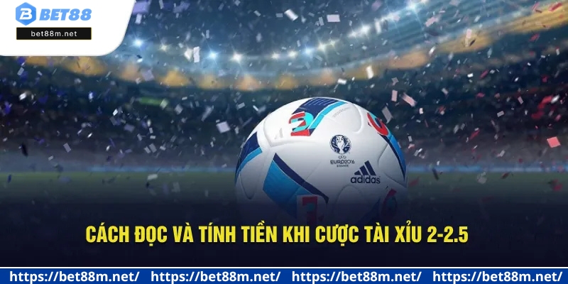 Kèo Tài Xỉu 2-2.5 Là Gì? Hướng Dẫn Đọc Vị Hiệu Quả Tại Bet88 2 Chia sẻ cách đọc và tính tiền chuẩn xác nhất