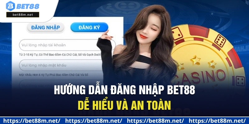 Đăng Nhập BET88 - 3 Bước Đơn Giản Để Truy Cập Sân Chơi 1 Hướng dẫn đăng nhập Bet88 dễ hiểu và an toàn